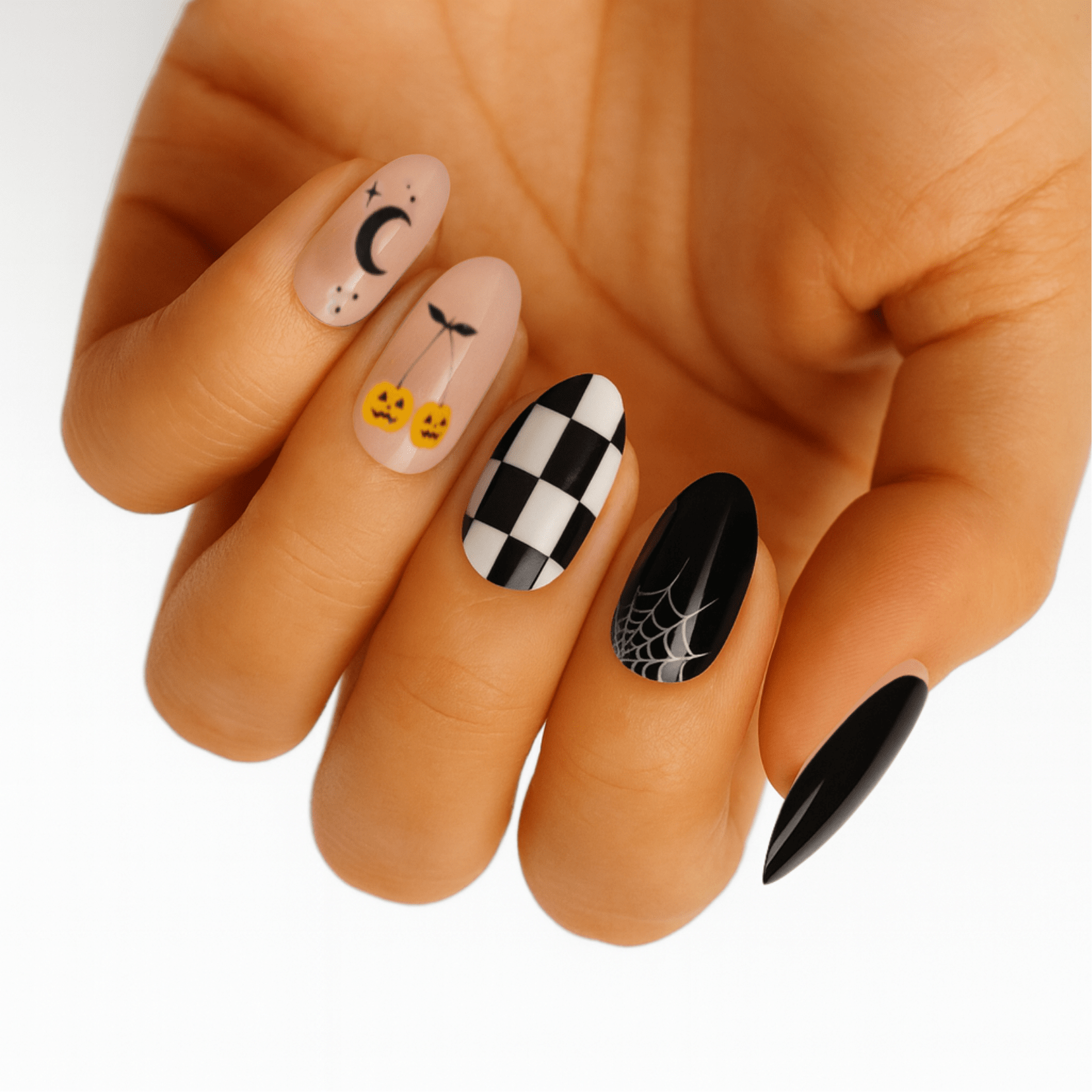 Holy Grail Nail Non-UV Nail Wraps Trick or Tips (Partially transparent)