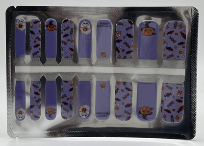 Holy Grail Nail Non-UV Nail Wraps Trick or Treat! (Mini Me) - Holy Classics (Non-UV Nail Wraps)