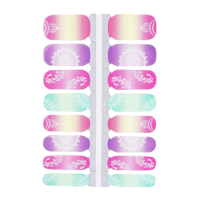 Holy Grail Nail Non-UV Nail Wraps Tropic Mandala - Holy Classics (Non-UV Nail Wraps)