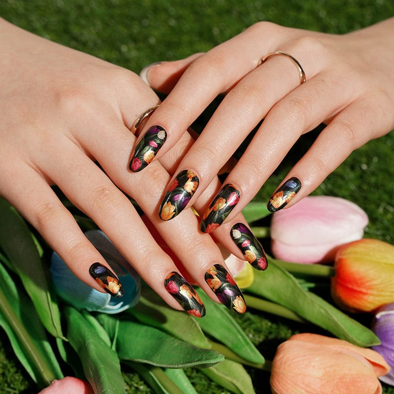 Holy Grail Nail Non-UV Nail Wraps Tulip Season