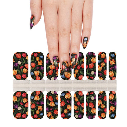 Holy Grail Nail Non-UV Nail Wraps Tulip Season