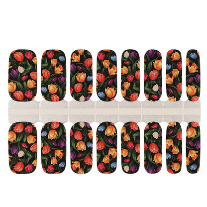 Holy Grail Nail Non-UV Nail Wraps Tulip Season