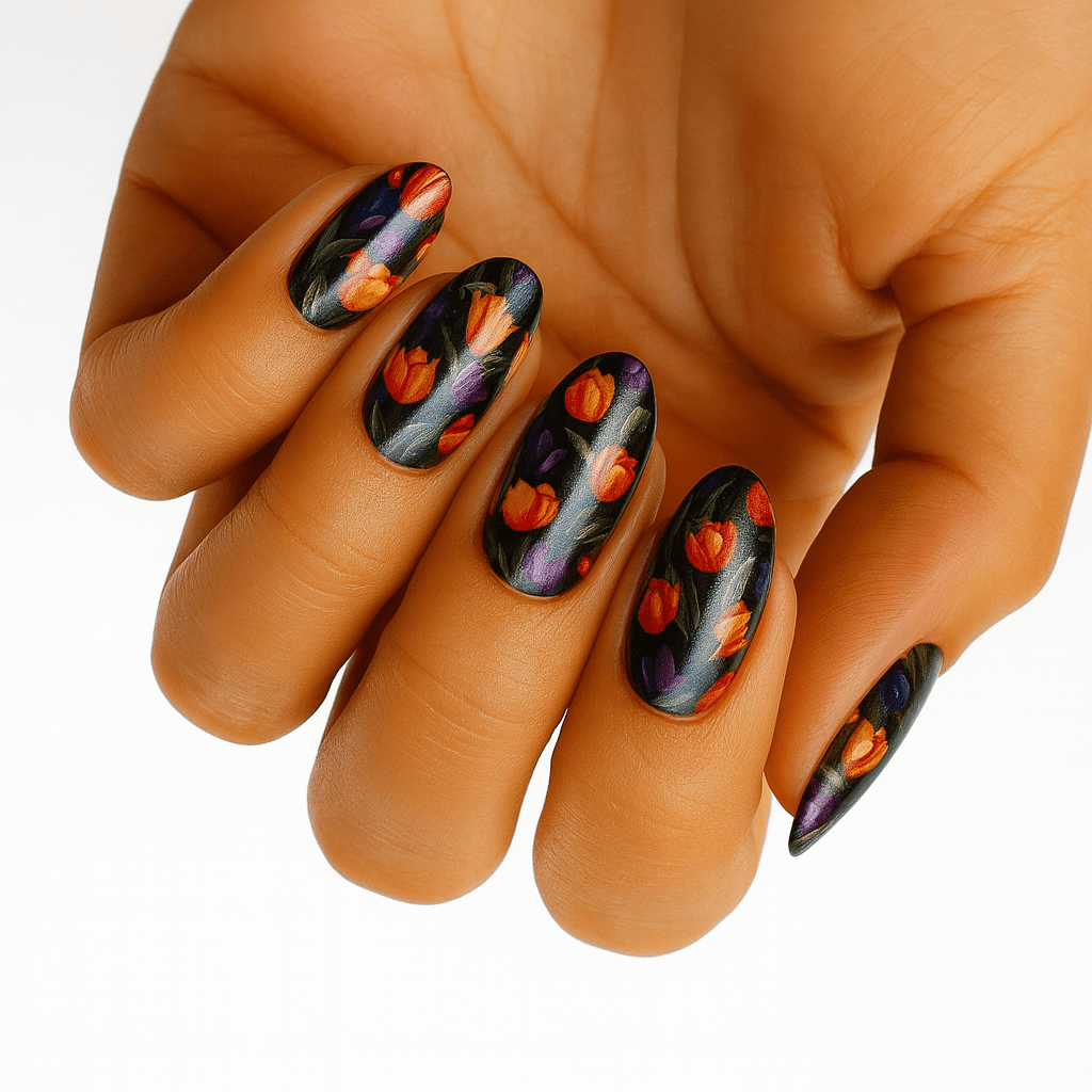Holy Grail Nail Non-UV Nail Wraps Tulips