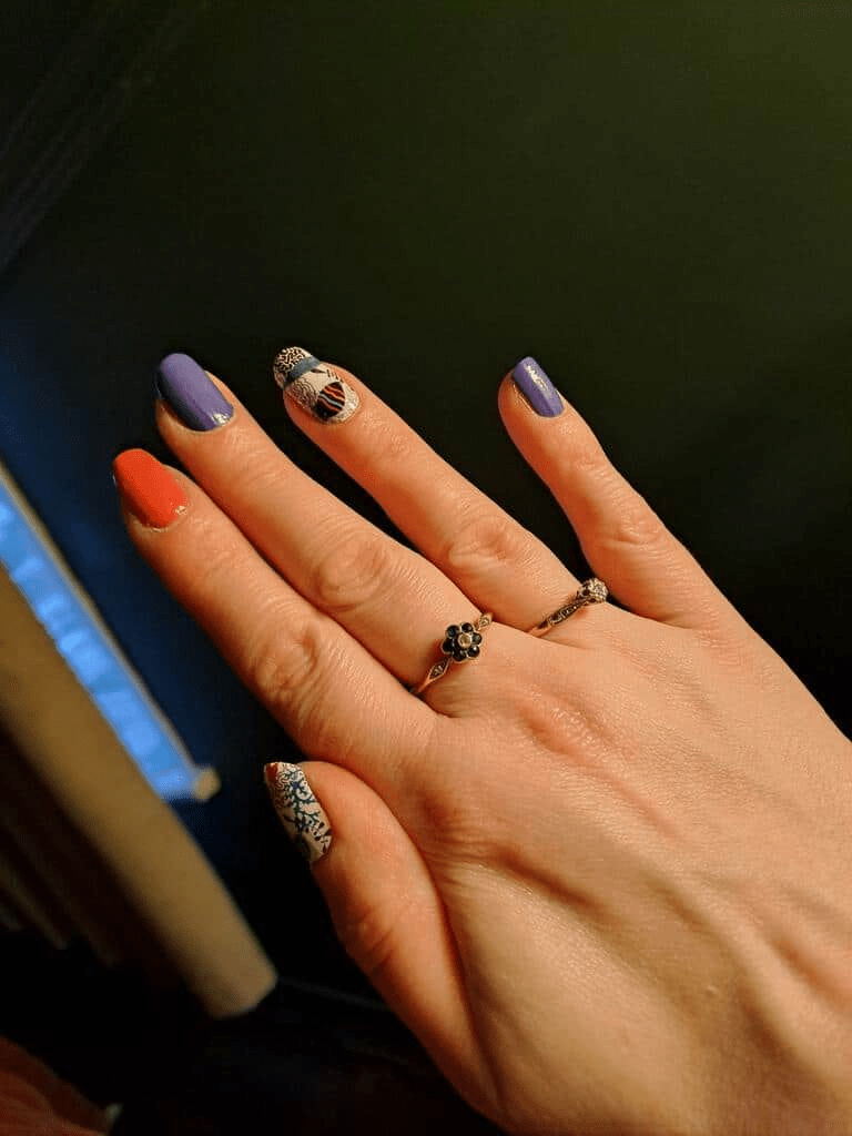 Holy Grail Nail Non-UV Nail Wraps Under the Sea - Holy Classics (Non-UV Nail Wraps)