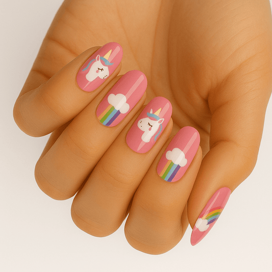 Holy Grail Nail Non-UV Nail Wraps Unicorns and Rainbows - Holy Classics (Non-UV Nail Wraps)