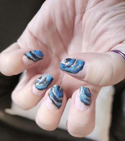 Holy Grail Nail Non-UV Nail Wraps Vortex - Holy Classics (Non-UV Nail Wraps)