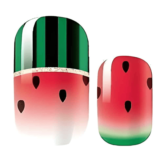 Holy Grail Nail Non-UV Nail Wraps Watermelon - Holy Classics (Non-UV Nail Wraps)