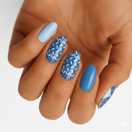 Holy Grail Nail Non-UV Nail Wraps Wavy Davy - Holy Classics (Non-UV Nail Wraps)