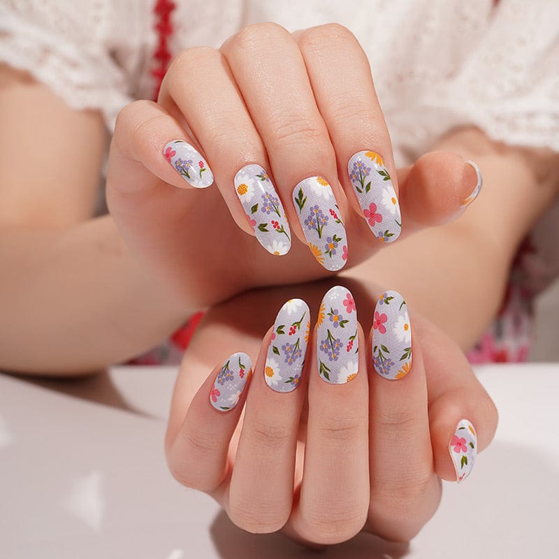 Holy Grail Nail Non-UV Nail Wraps Wildflower Whimsy - Holy Classics (Non-UV Nail Wraps)