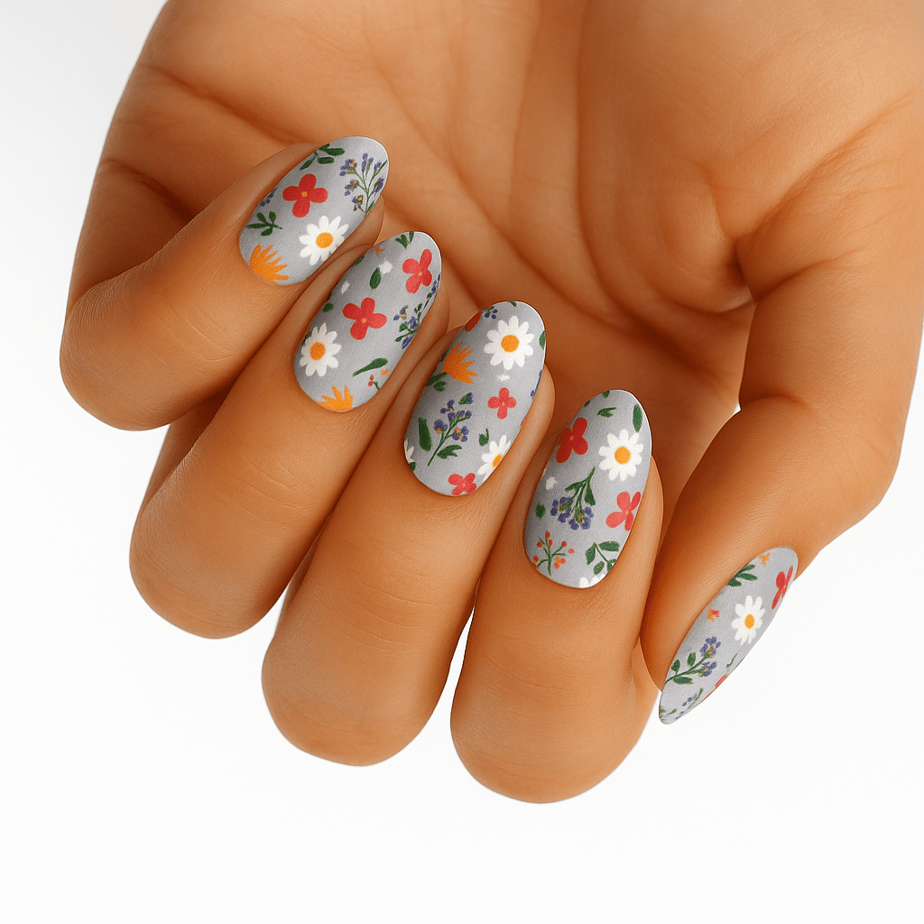 Holy Grail Nail Non-UV Nail Wraps Wildflower Whimsy - Holy Classics (Non-UV Nail Wraps)