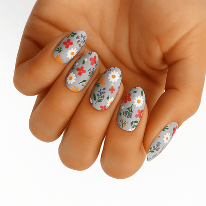 Holy Grail Nail Non-UV Nail Wraps Wildflower Whimsy - Holy Classics (Non-UV Nail Wraps)