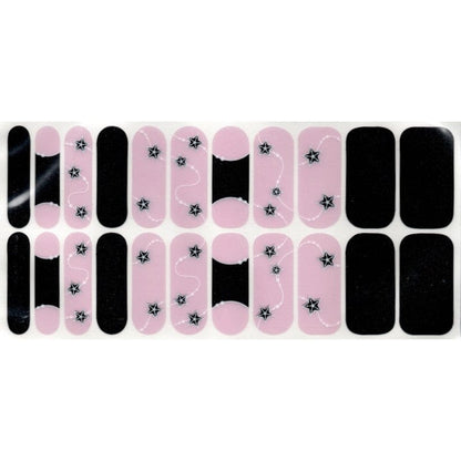 Holy Grail Nail Non-UV Nail Wraps You're A Star - Wide Fit Wrap (22 Piece)