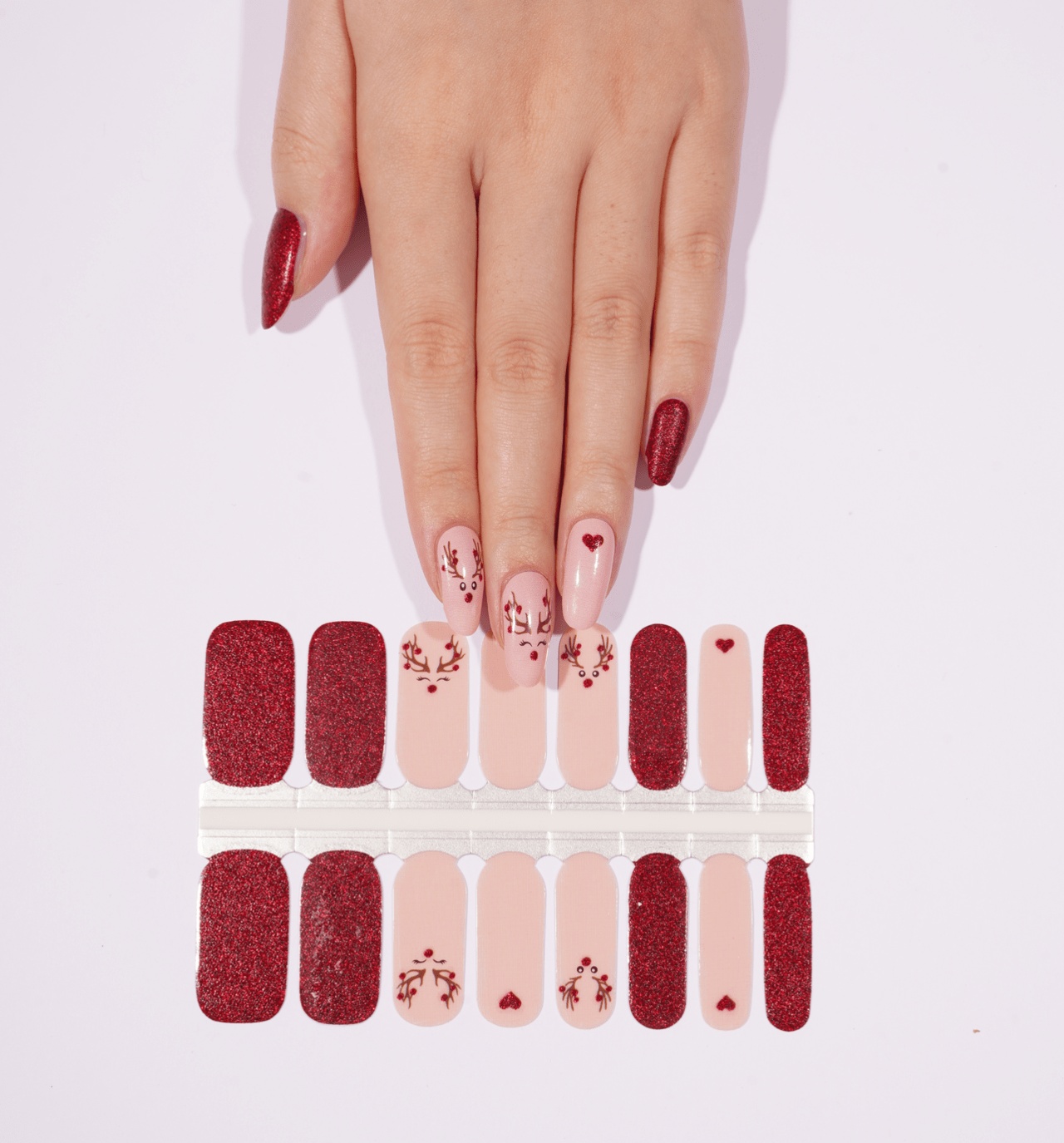 Holy Grail Nail Non-UV Nail Wraps Yule Be Mine