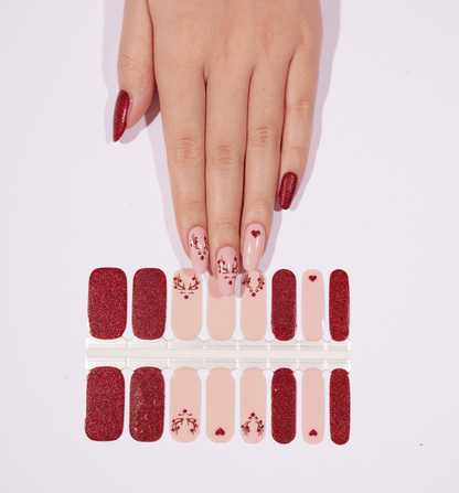 Holy Grail Nail Non-UV Nail Wraps Yule Be Mine