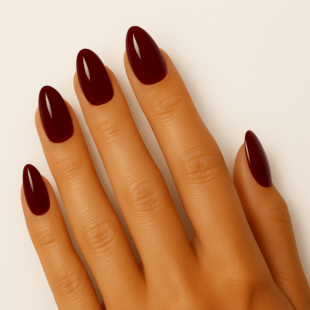 Holy Grail Nail press on Black Cherry - Soft Gel Press Ons