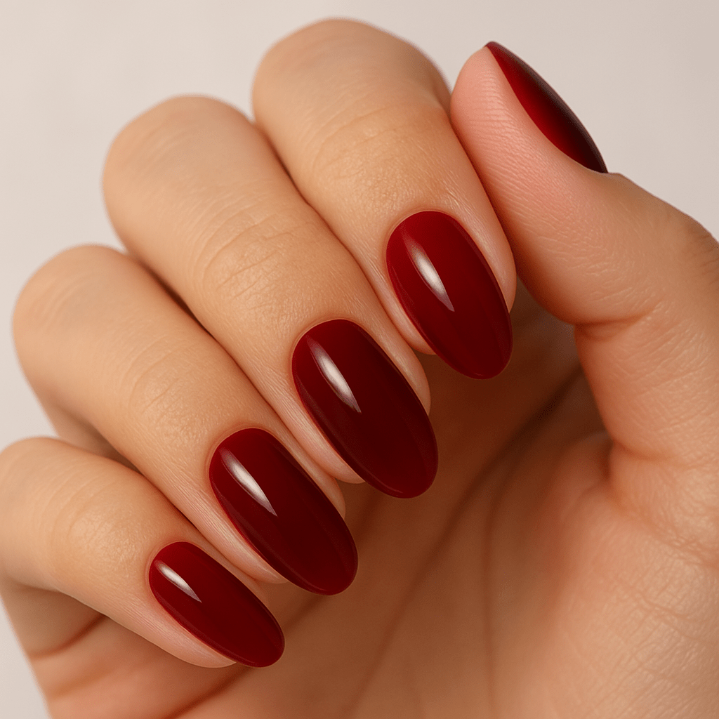 Holy Grail Nail press on Black Cherry - Soft Gel Press Ons