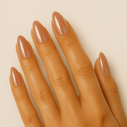 Holy Grail Nail press on Champagne (Glazed) - Soft Gel Press Ons