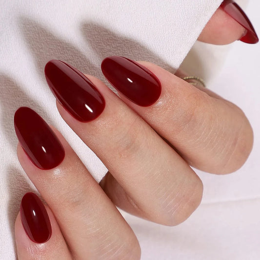 Holy Grail Nail press on Confidence - Soft Gel Press Ons (Short Almond)