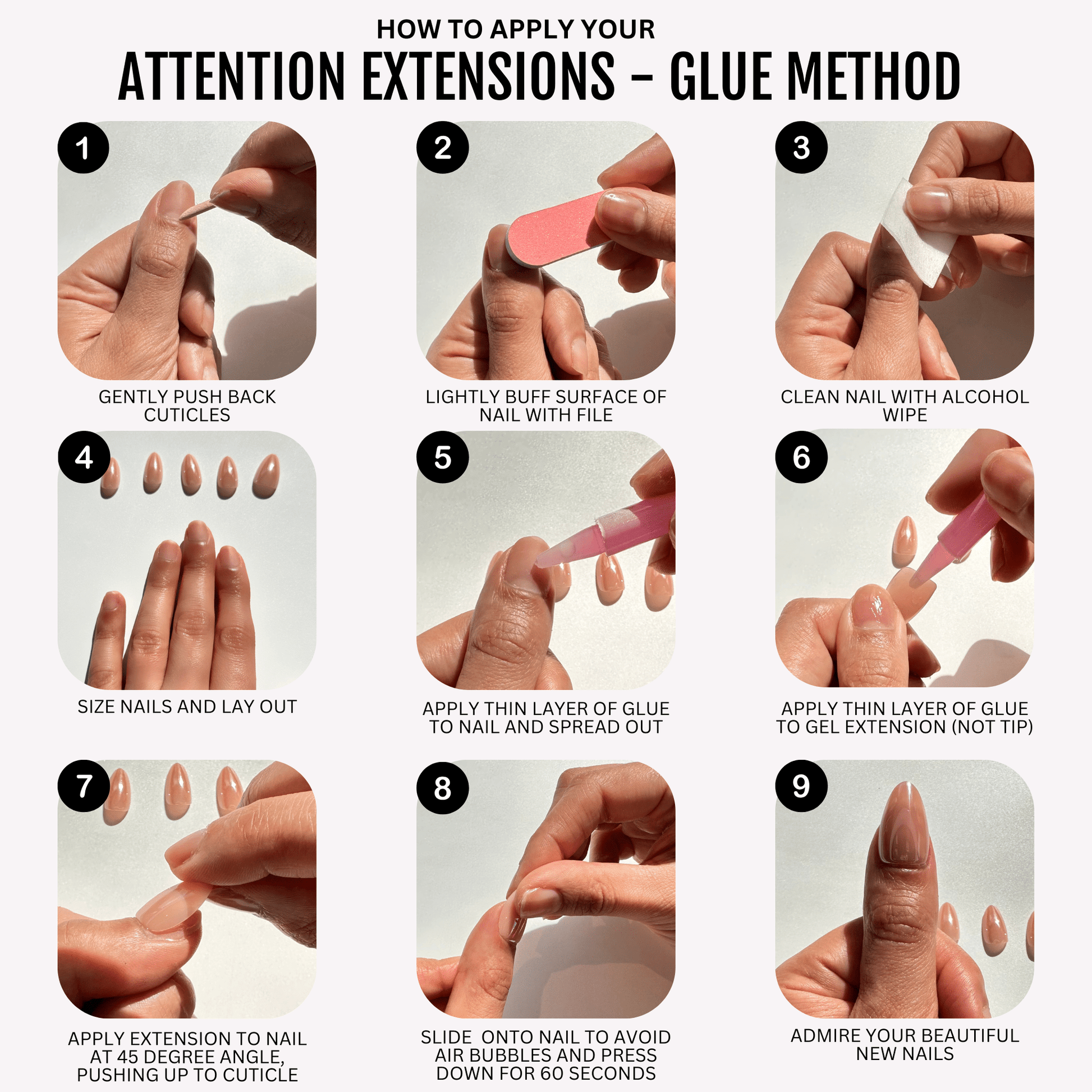 Holy Grail Nail press on Devil's Kiss (Cat's Eye) - Soft Gel Press Ons (Short Almond) (Copy)