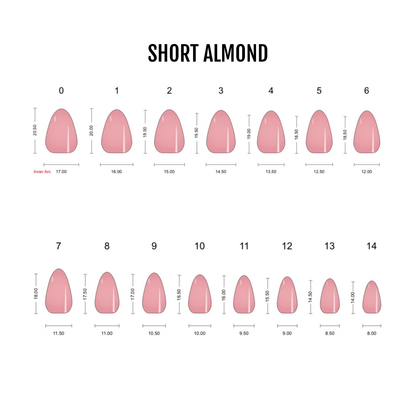 Holy Grail Nail press on Devil's Kiss (Cat's Eye) - Soft Gel Press Ons (Short Almond) (Copy)