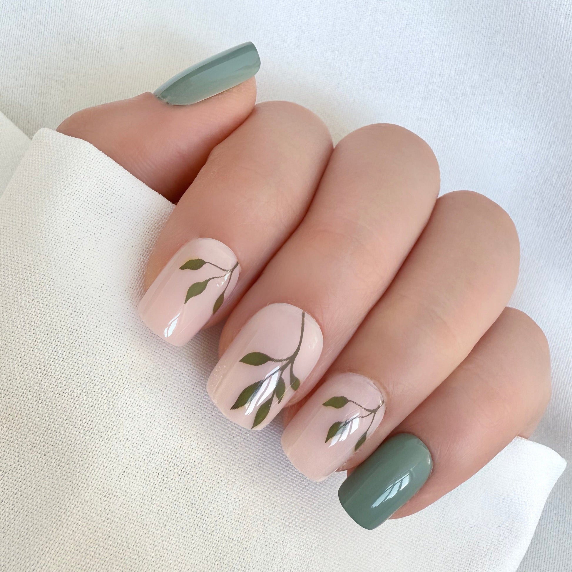 Holy Grail Nail press on Eden -  Soft Gel Press Ons (Short Square)