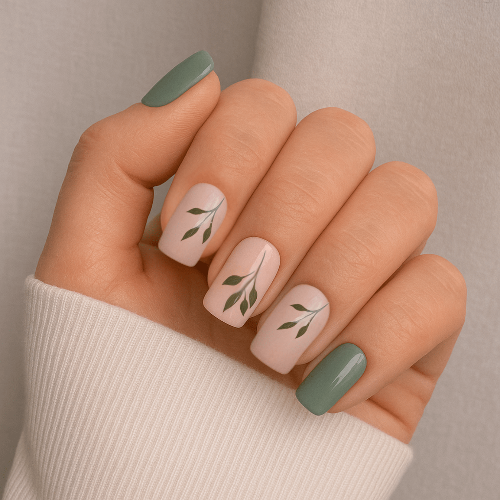 Holy Grail Nail press on Eden -  Soft Gel Press Ons (Short Square)