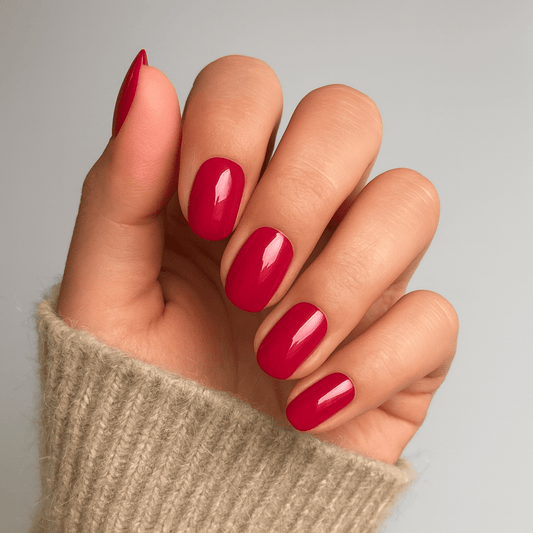 Holy Grail Nail press on Forbidden Fruit - Soft Gel Press Ons (Extra Short Natural)