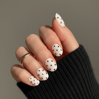 Kiss My Dots - Soft Gel Press Ons (Extra Short Natural)