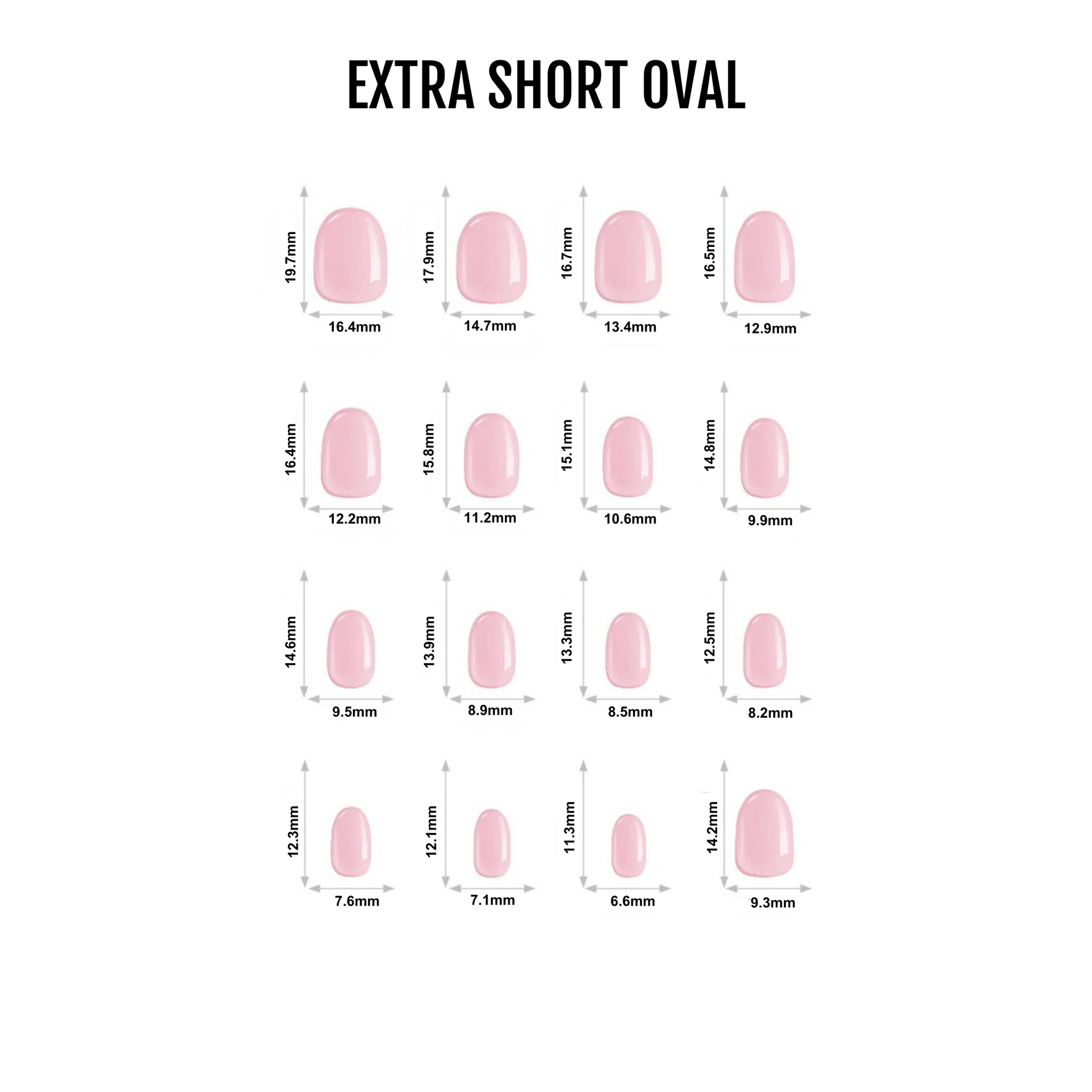 Holy Grail Nail press on Nude