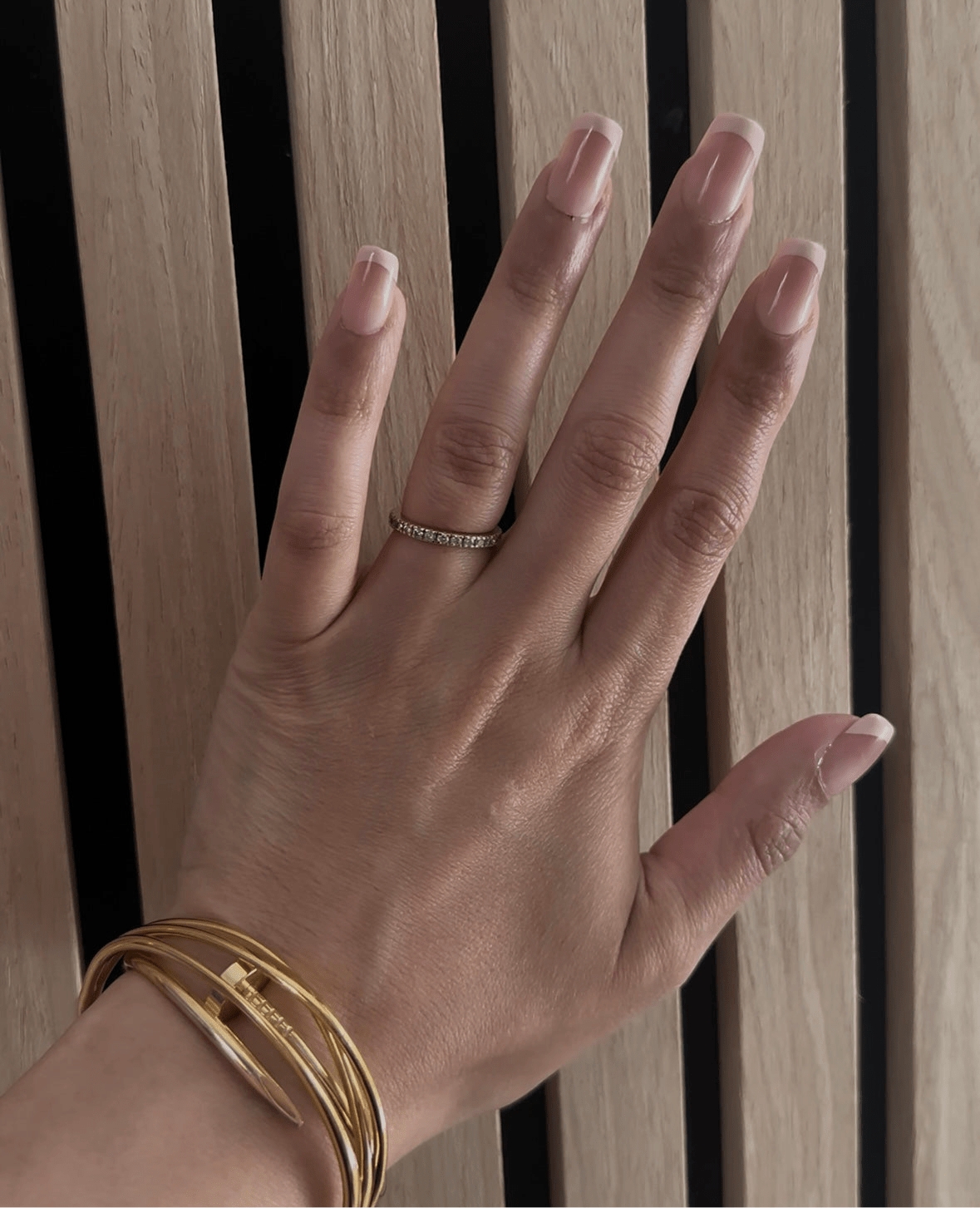 Holy Grail Nail press on Ombre Square French Mani - Soft Gel Press Ons