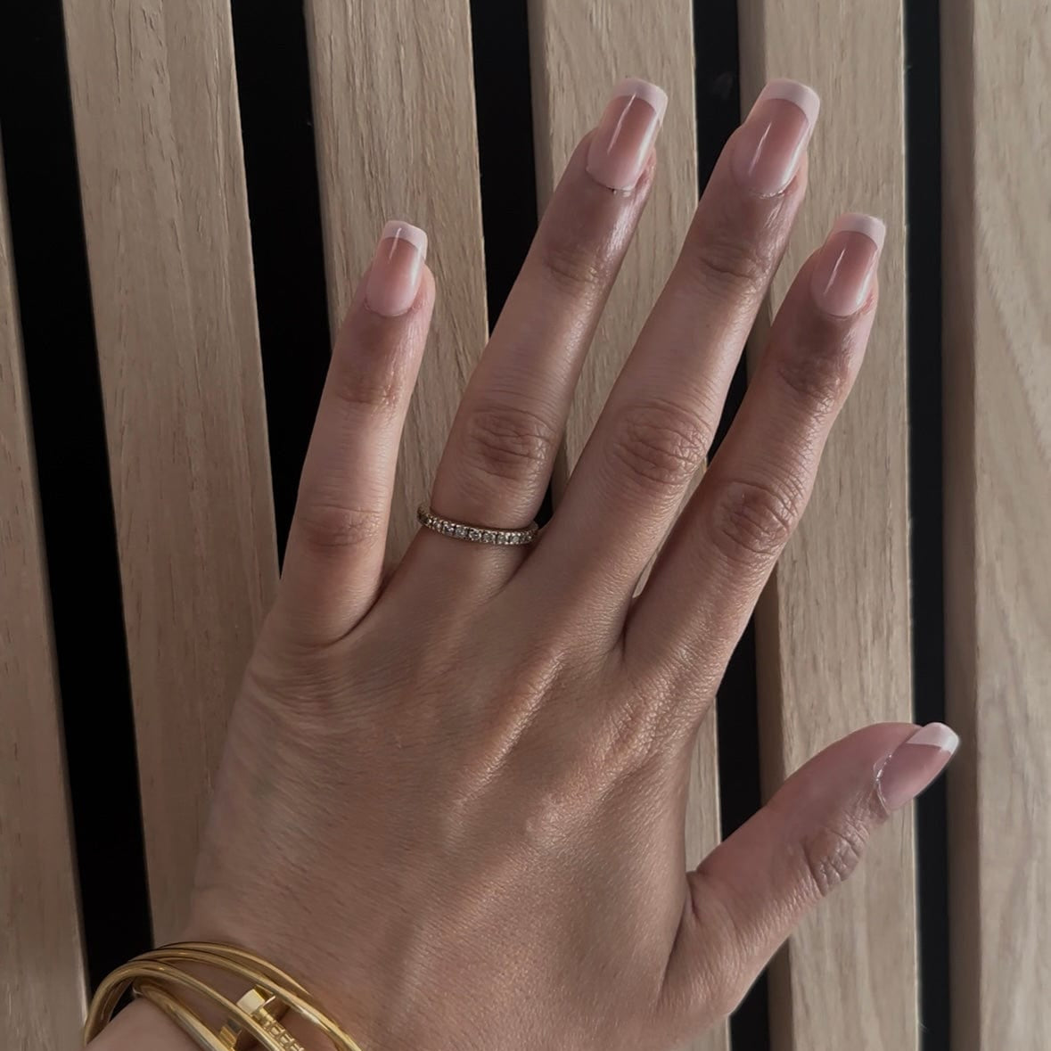 Holy Grail Nail press on Ombre Square French Mani - Soft Gel Press Ons