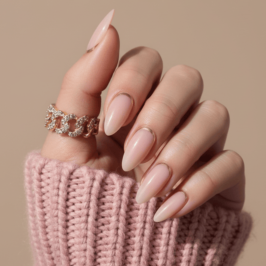 Holy Grail Nail press on Queens Don’t Quit - Soft Gel Press Ons (Short Almond)