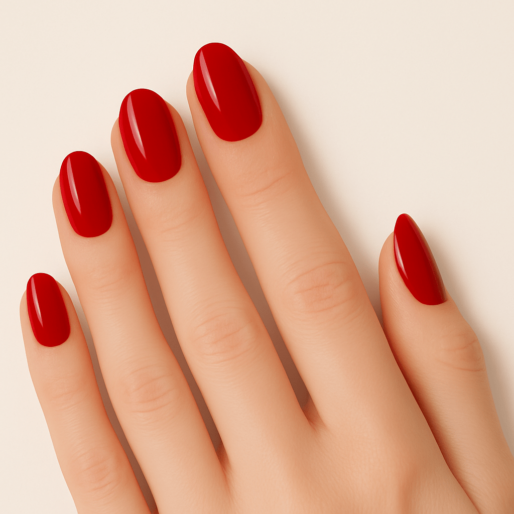 Holy Grail Nail press on Red Hot Affair - Soft Gel Press Ons