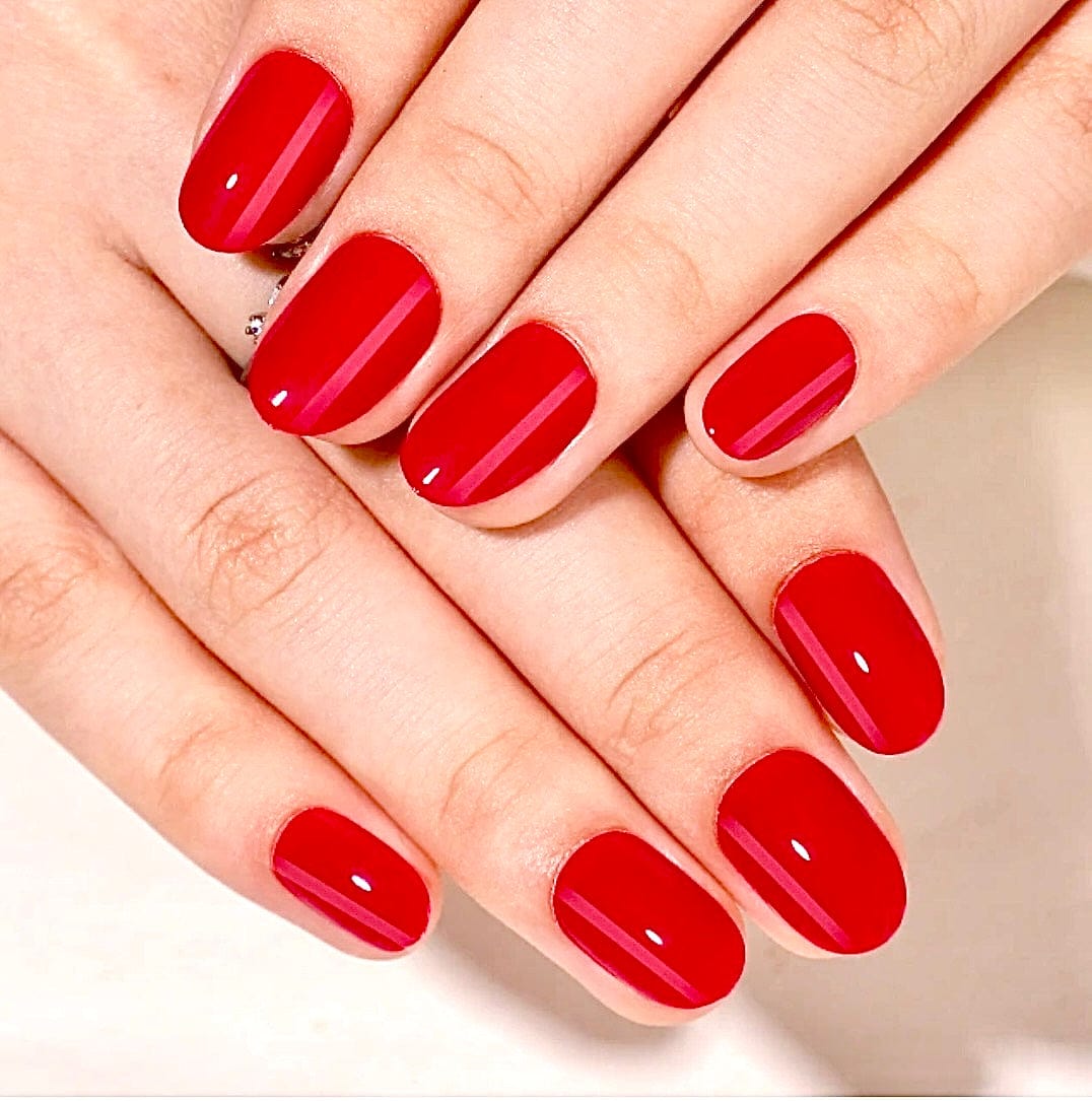 Holy Grail Nail press on Red Hot Affair - Soft Gel Press Ons