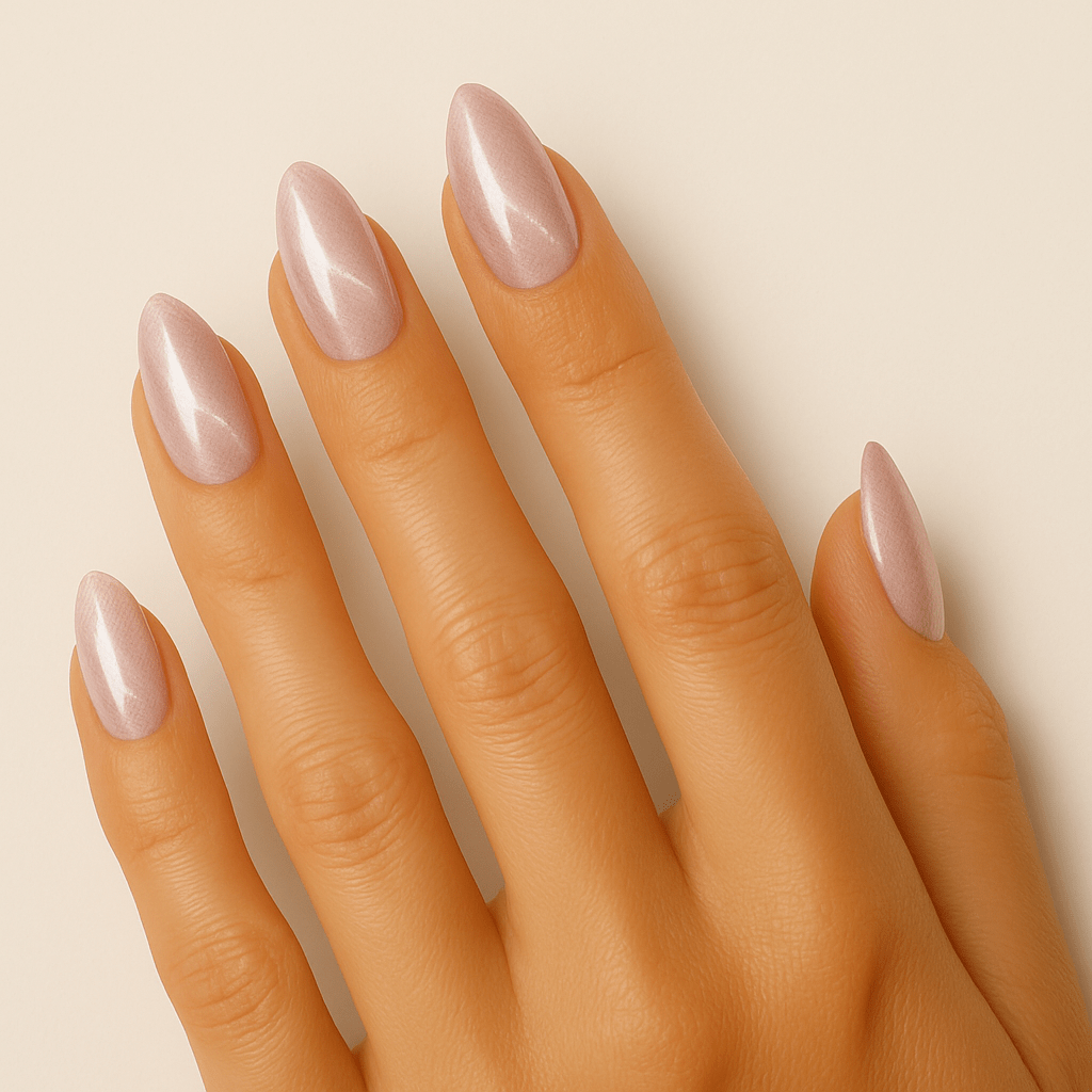 Holy Grail Nail press on Silver Rose - Soft Gel Press Ons