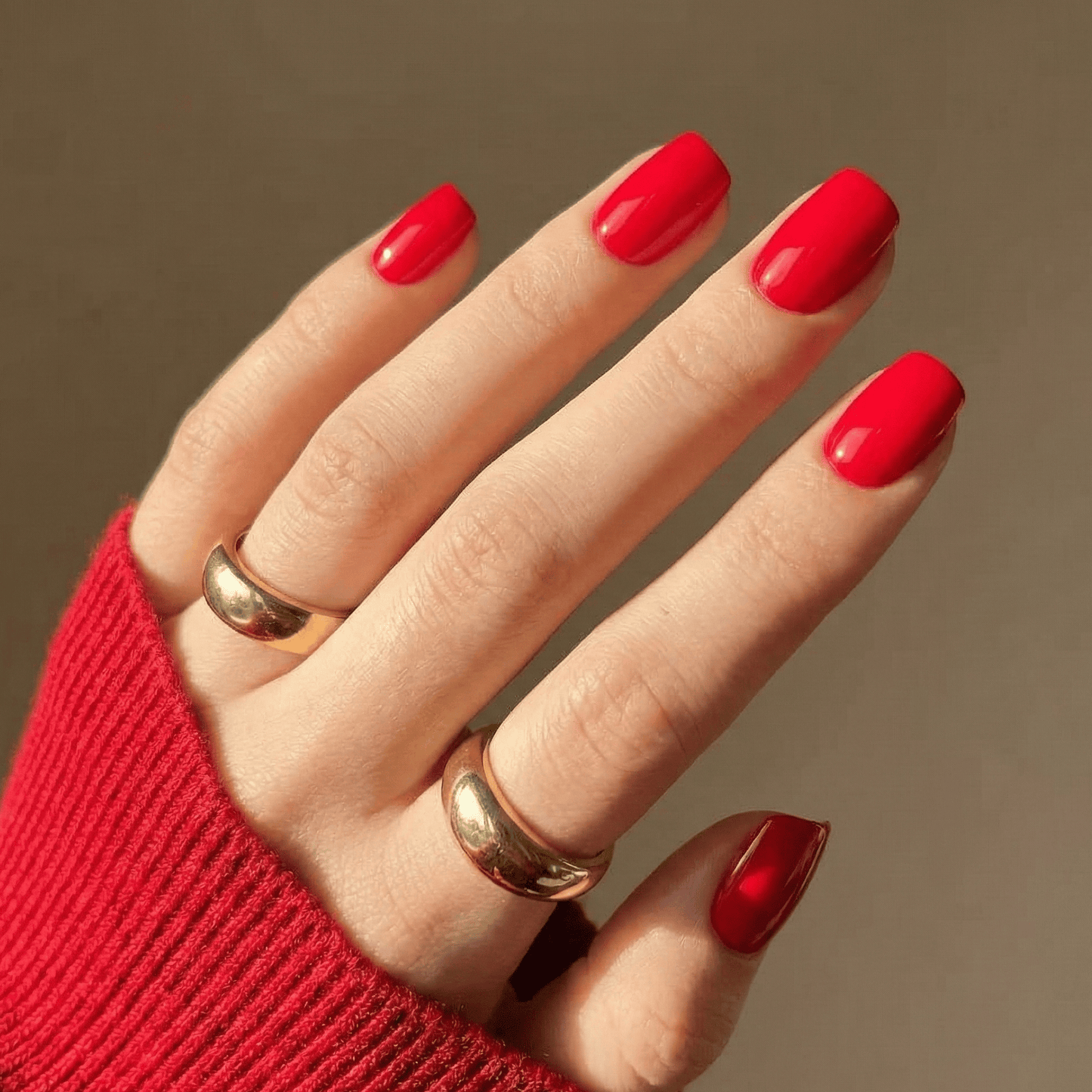 Holy Grail Nail press on Sound The Alarm - Soft Gel Press Ons (Short Square)