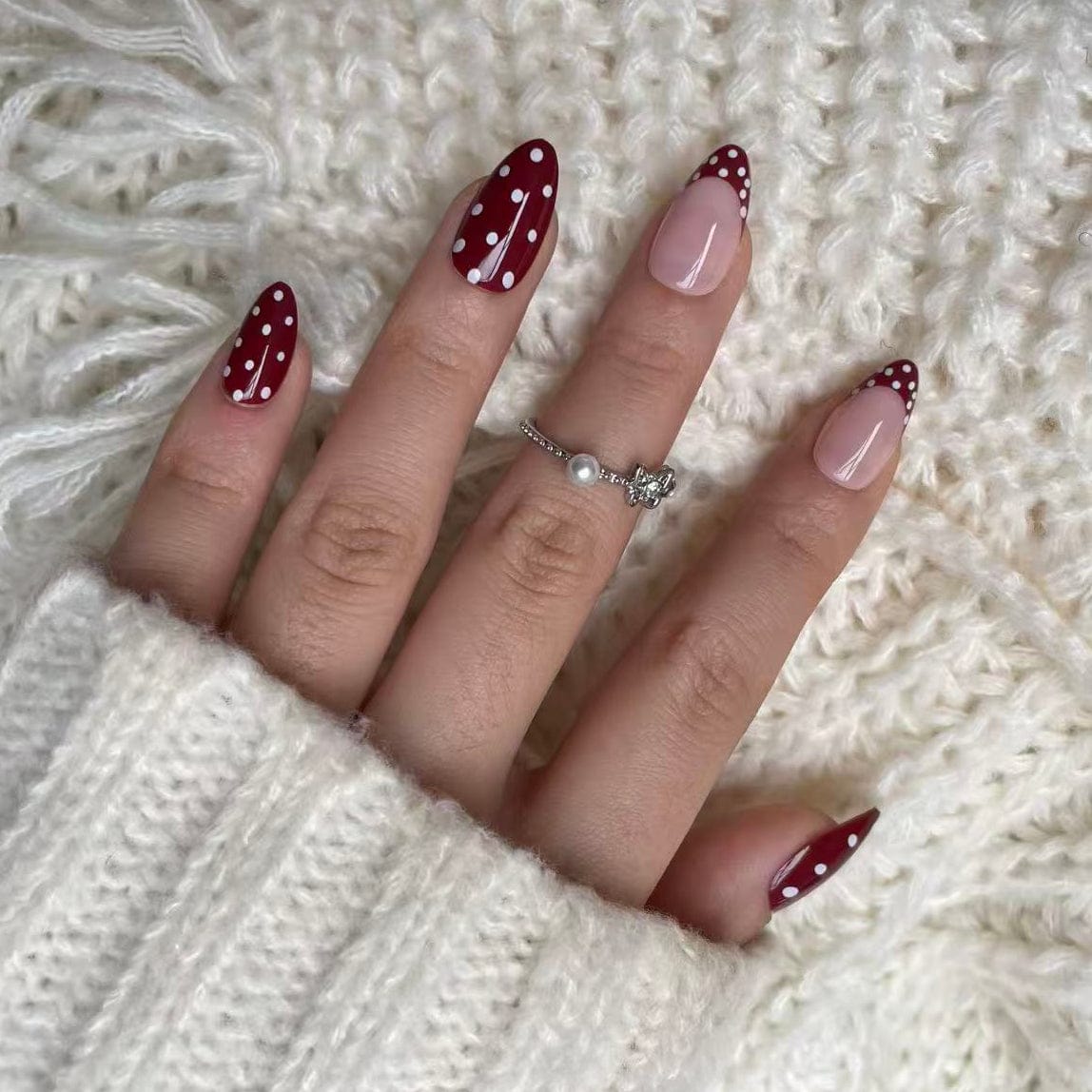 Holy Grail Nail press on Too Cute to Care - Soft Gel Press Ons (Short Almond)