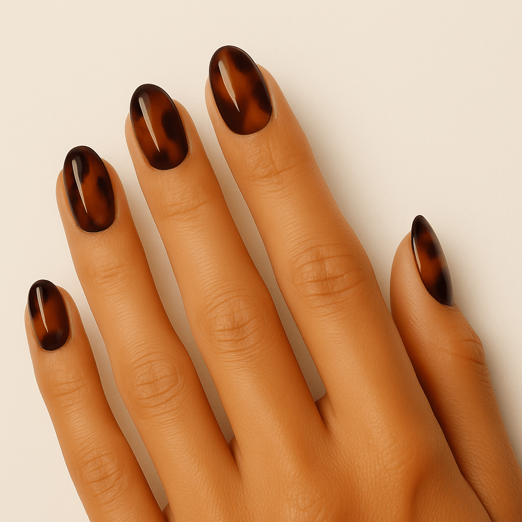 Holy Grail Nail press on Tortoiseshell - Soft Gel Press Ons