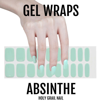Holy Grail Nail Semi-Cured Gels Absinthe - Gels, Mint Gel, Hello Nails