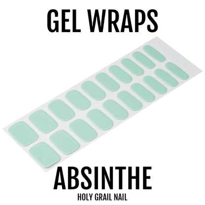 Holy Grail Nail Semi-Cured Gels Absinthe - Gels, Mint Gel, Hello Nails