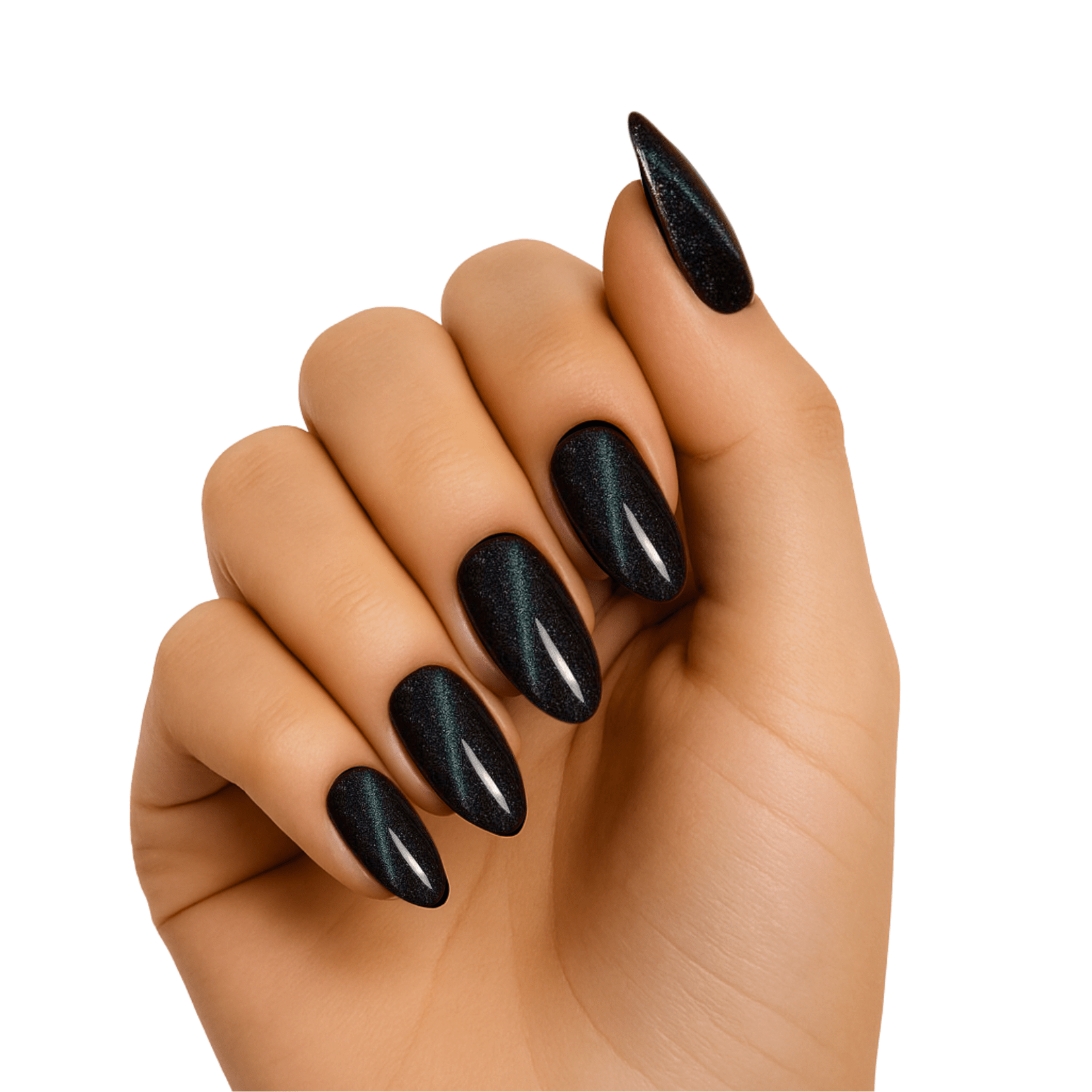 Holy Grail Nail Semi-Cured Gels Black Holo - Gels