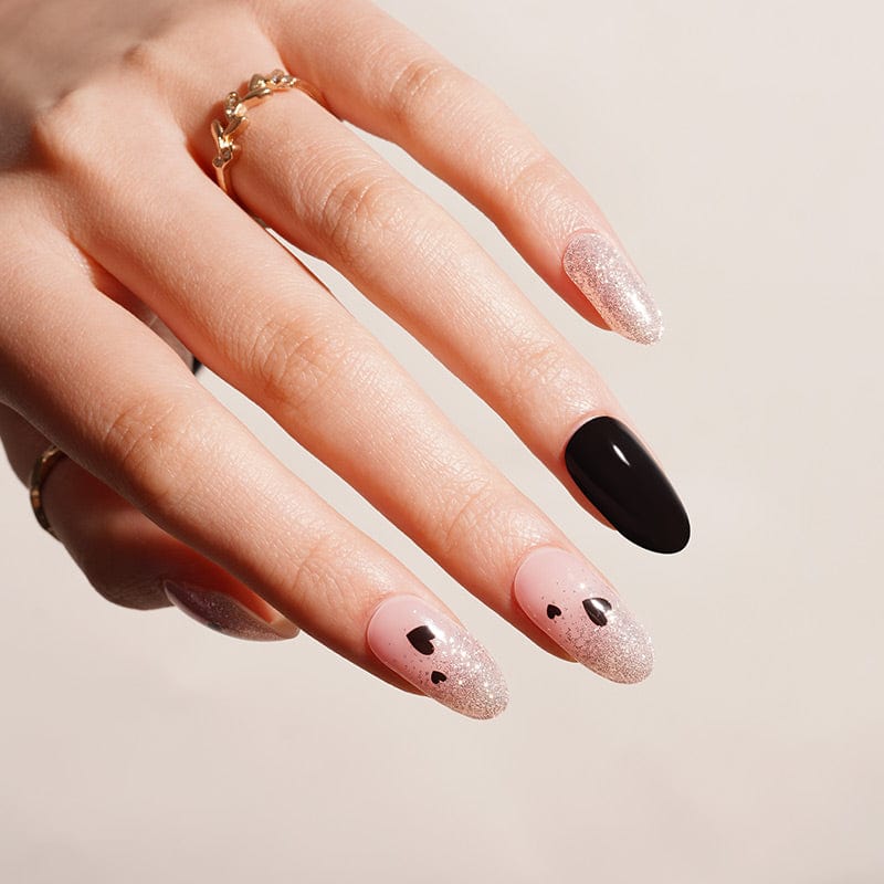 Holy Grail Nail Semi-Cured Gels Blackhearted Love