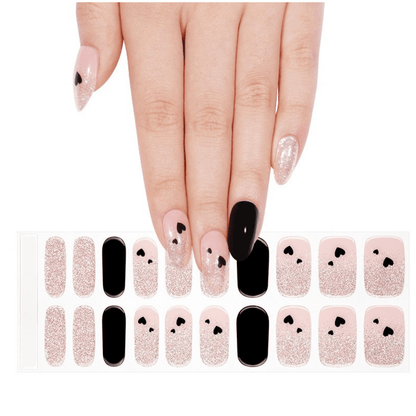 Holy Grail Nail Semi-Cured Gels Blackhearted Love