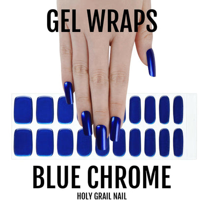 Holy Grail Nail Semi-Cured Gels Blue Chrome - Gels