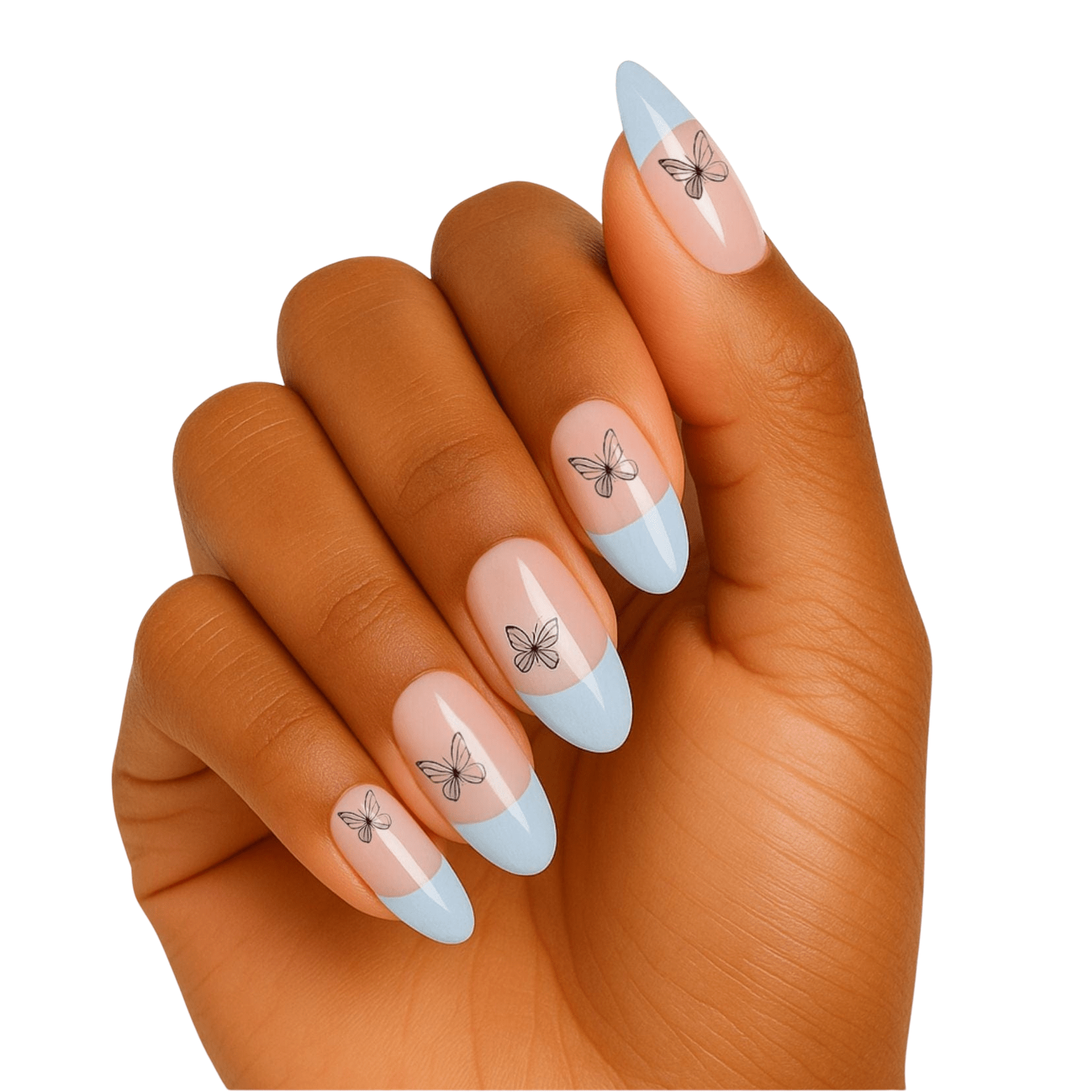 Holy Grail Nail Semi-Cured Gels Butterfly Blue - Gels
