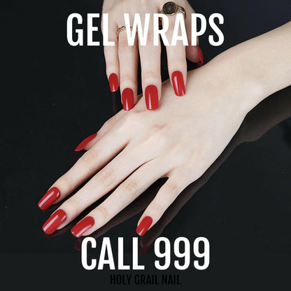 Holy Grail Nail Semi-Cured Gels Call 999 - Gels, Rouge Gels, Holy Gels, Blood Red Gel, Hello Nails