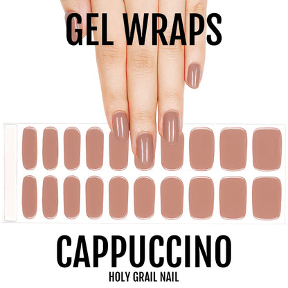 Holy Grail Nail Semi-Cured Gels Cappuccino - Gels, Chai Latte Gels, Holy Gels