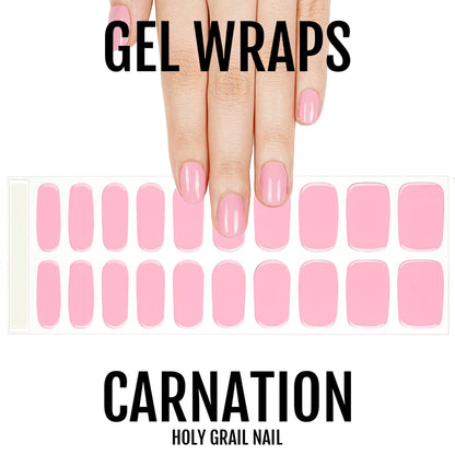 HOLY GRAIL NAIL Semi-Cured Gels Carnation - Gels, Ballerina Gels, Holy Gels, Pretty Pink Gel, Hello Nails