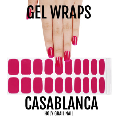 Holy Grail Nail Semi-Cured Gels Casablanca - Gels, Pink Raspberry Gels, Holy Gels