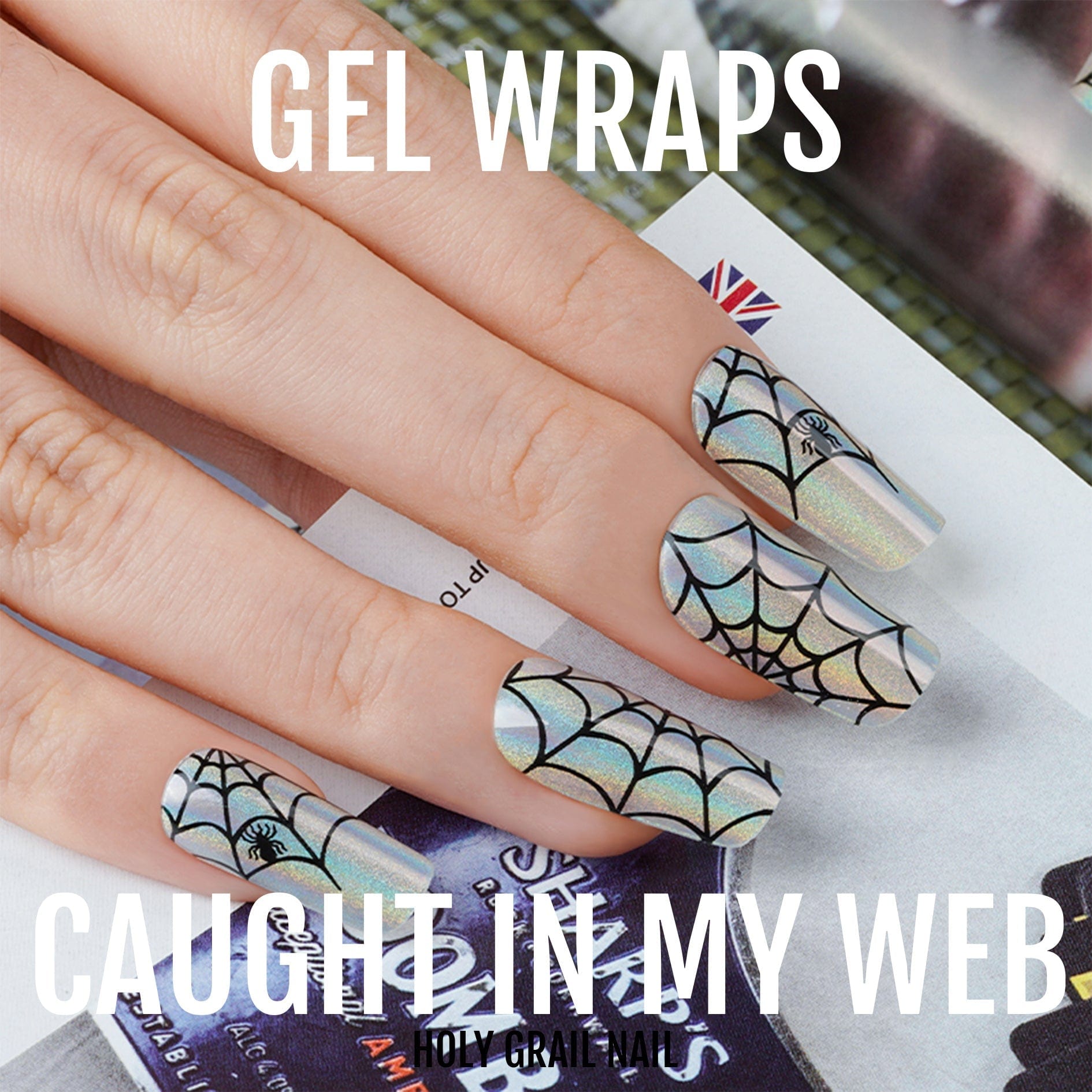 Holy Grail Nail Semi-Cured Gels Caught In My Web - Gels